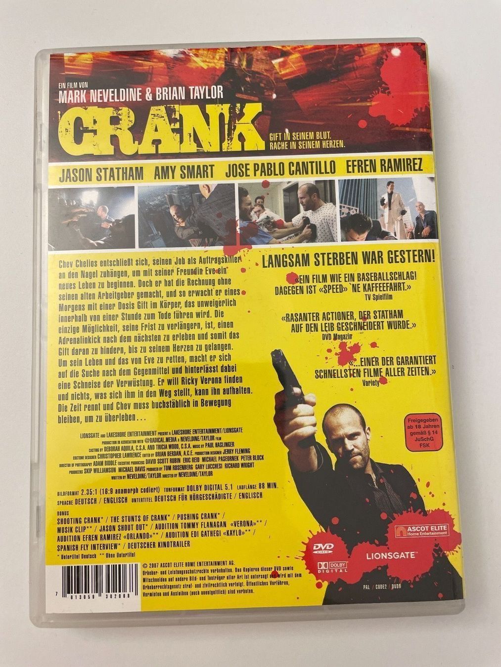 Tutti i DVDs: Crank – Usato da Zürich venduto da guybrushth82 1