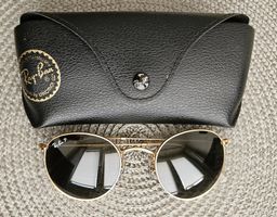 Lunettes de soleil Ray-Ban Round Metal Gold