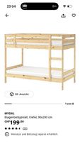 IKEA MYDAL Etagenbett inkl. 2 ÅBYGDA Matratzen