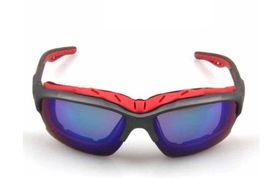 NEUE Bike Sonnenbrille mit Innenpolster rot - 222148