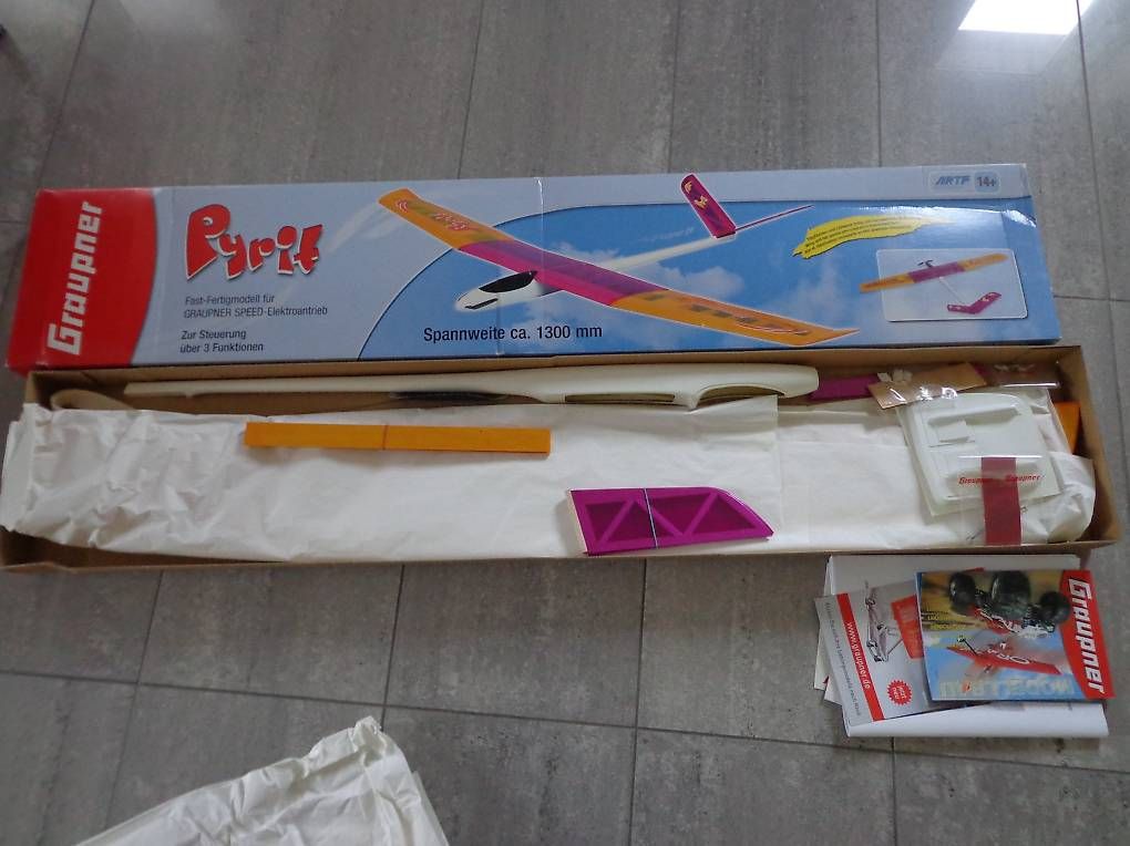 Graupner RC Modellbau: PYRIT Fast-Fertigmodell (ARTF) – Neu (gemäss Beschreibung) aus Camorino von Dibi7