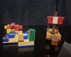 Piraten schiff Lego Minecraft