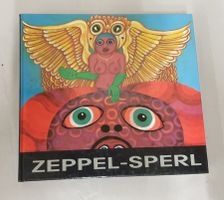 Buch Zeppel-Sperl mit Tuschezeichnung und Widmung