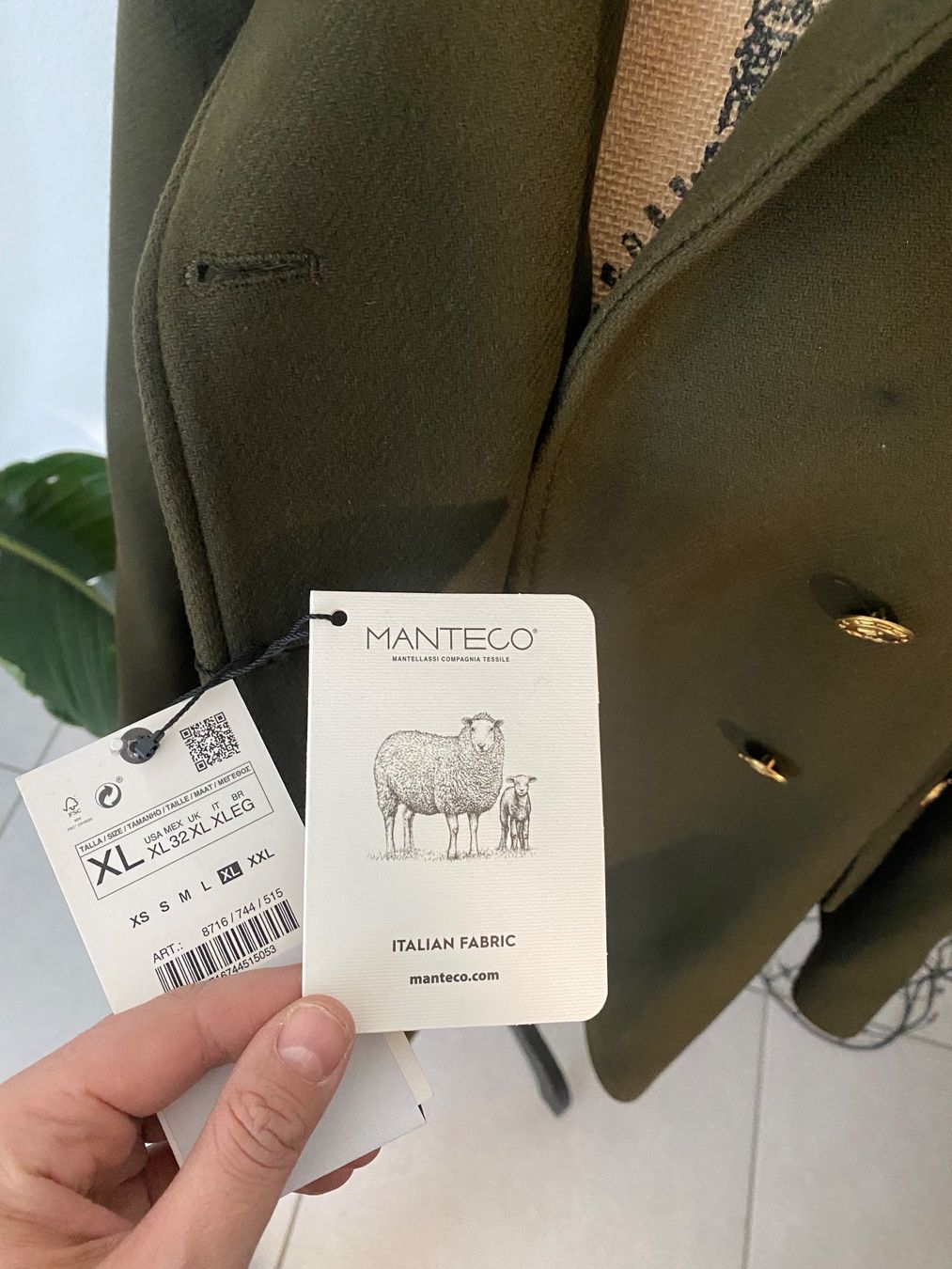 Zara Cappotti: ZARA wool jacket XL – Nuovo e nell'imballaggio originale da Safenwil venduto da rgs_tg62 8