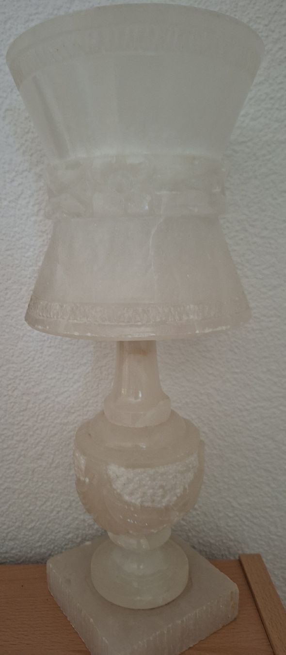 Lampade: Alabaster Lampenpaar 1970er – Usato da Meinisberg venduto da MartinaM1972 2