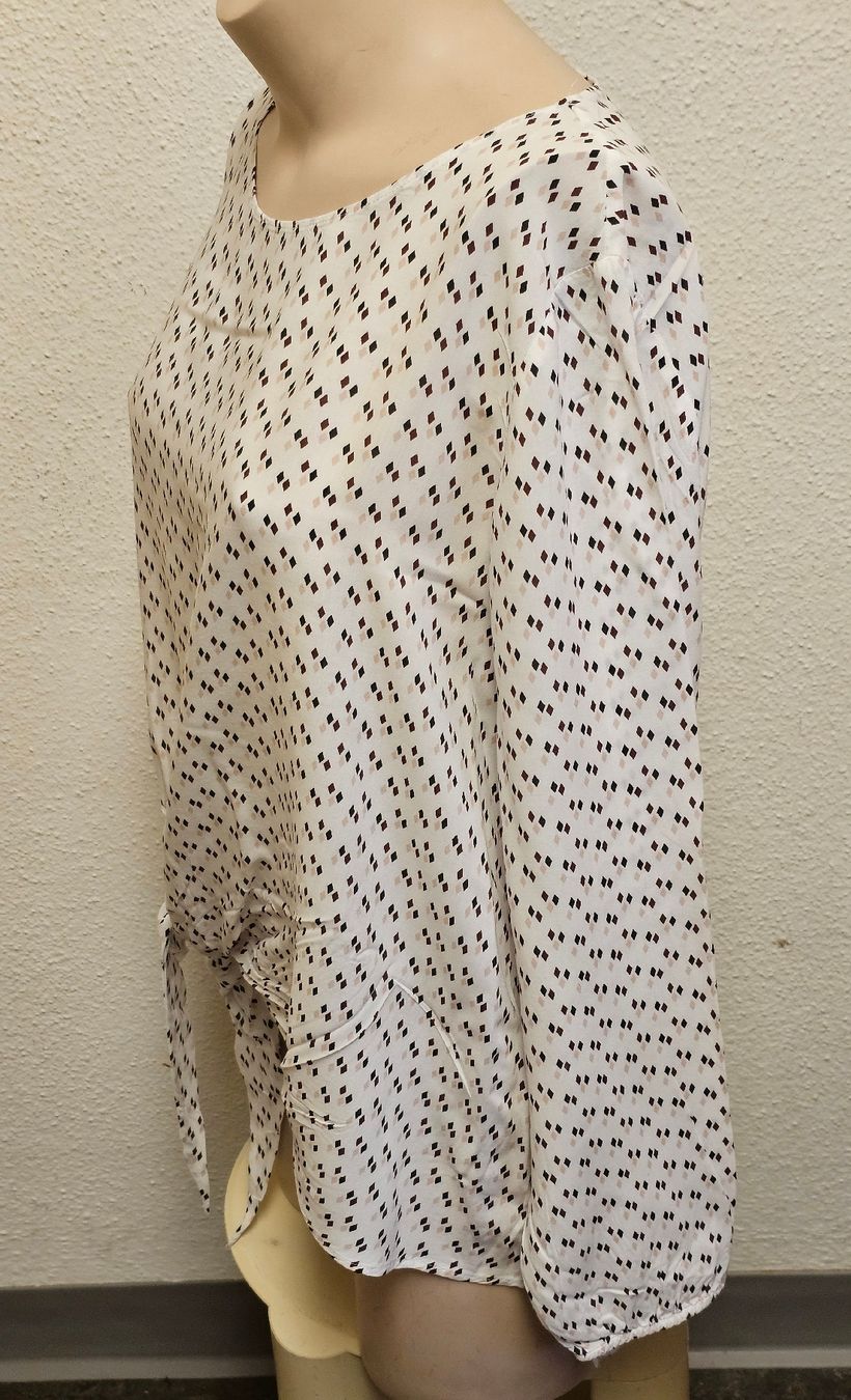 Gerry Weber Camicette: Samoon by Gerry Weber Bluse Gr. 52 Weiss Baumwolle Langarm K – Usato da Urdorf venduto da ole_mrp9 2