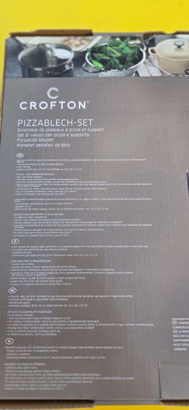 Moules à gâteaux: 3 fach Pizzablech für Backofen – Neuf avec emballage d'origine à Bremgarten b. Bern par Marge7979 3