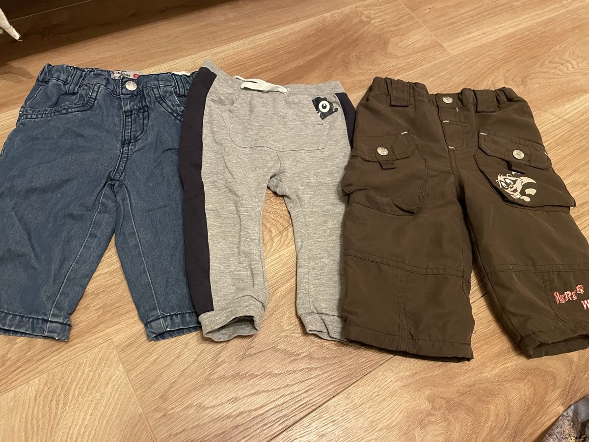Hosen: 3 Jungshosen, 68 – Gebraucht aus Gossau von buendnerin21