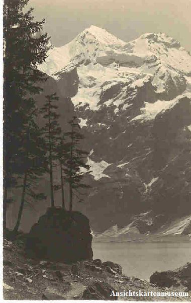 Cartoline postali: Kandersteg - Oeschinensee – Usato da Emmenbrücke venduto da teestube
