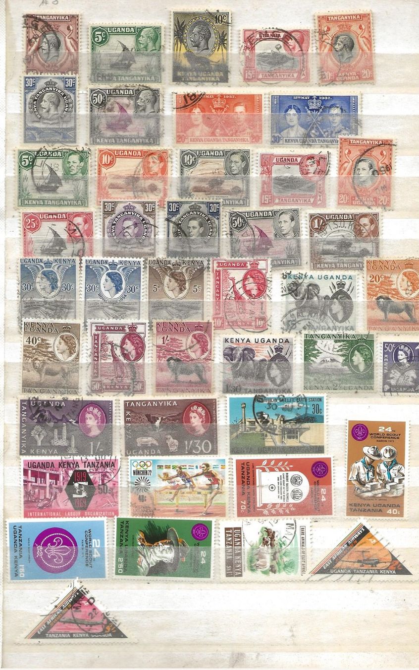 Tutti i francobolli: Kenya Uganda Tanganyika 1935 ... – Usato da Sion venduto da PierreP01