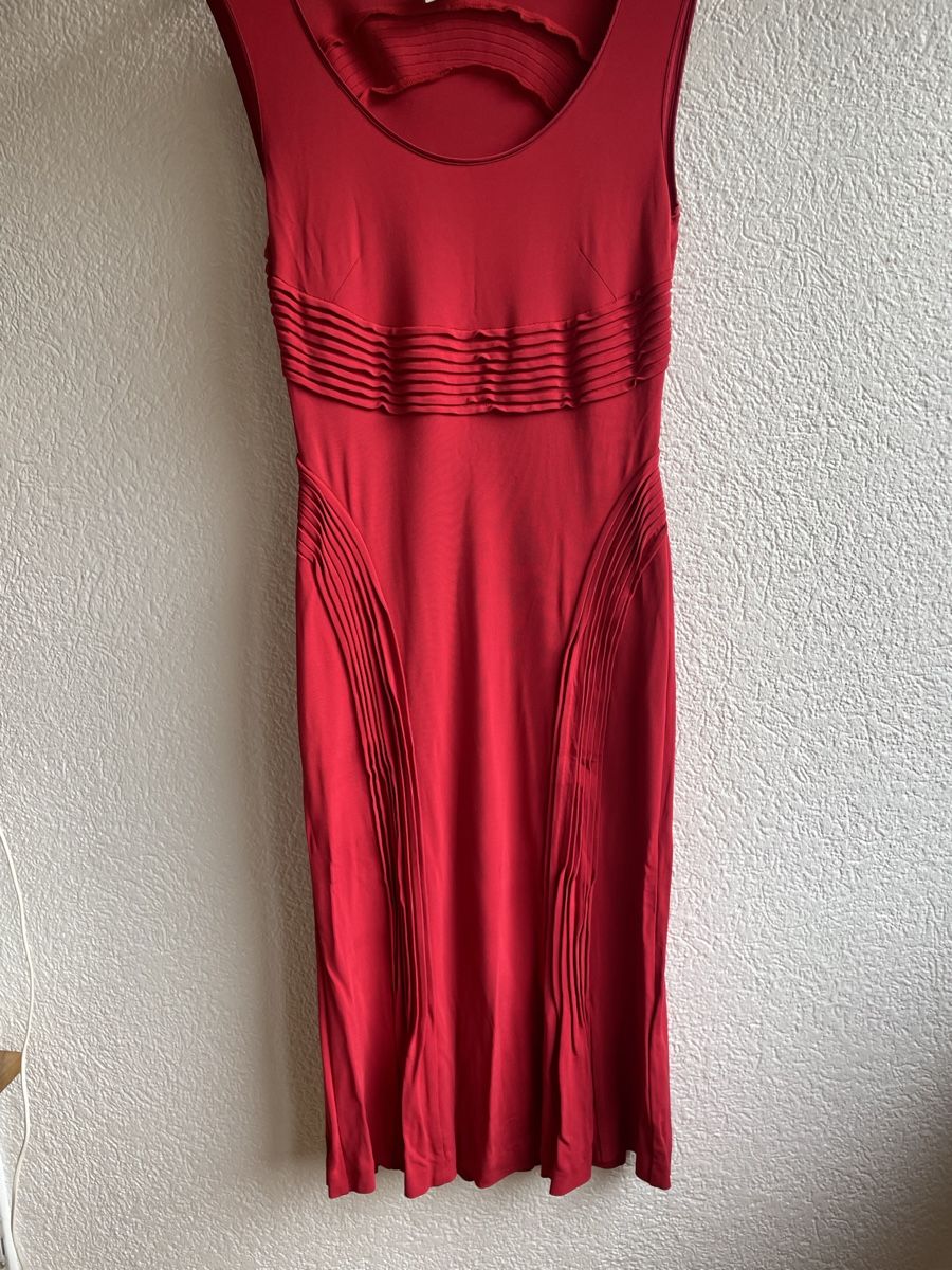 Gianfranco Ferre Vestiti: Robe rouge Ferre - État impeccable! – Nuovo (secondo la descrizione) da Martigny venduto da Lea_lucci 2