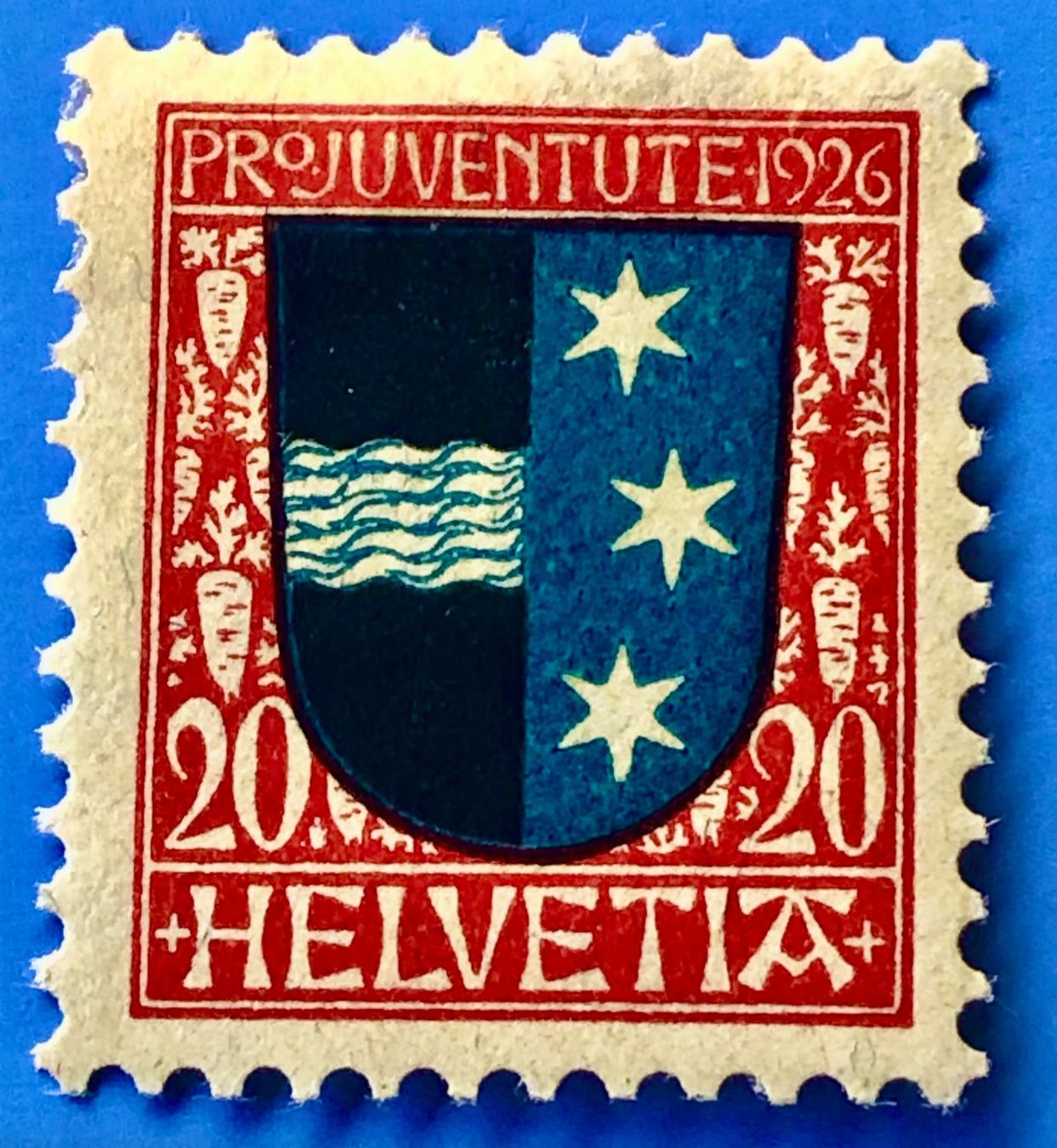 Tutti i francobolli: Nr.J 39 Briefmarken ungestempel     – Usato da Aarau venduto da Billa007