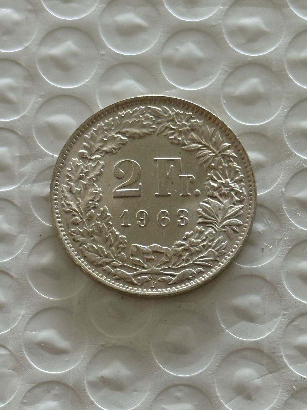 Alle Münzen: 2 Franken 1963  Unz / Stgl – Neu (gemäss Beschreibung) aus Wallisellen von SWISS_SILVER1