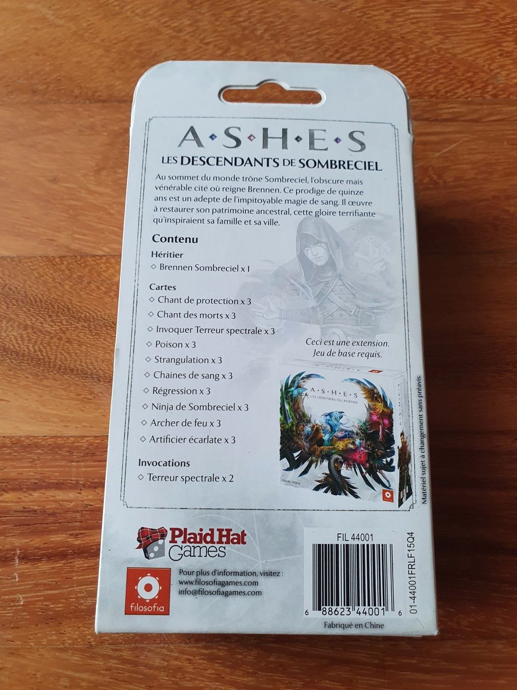 Giochi: ASHES - Les descendants de Sombreciel – Nuovo e nell'imballaggio originale da Puidoux venduto da Svreber 1