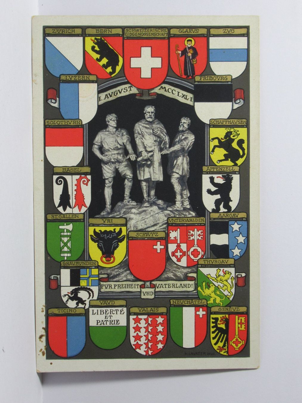 Cartoline postali: Kantonswappen – Nuovo (secondo la descrizione) da Grenchen venduto da Bluemchen1900