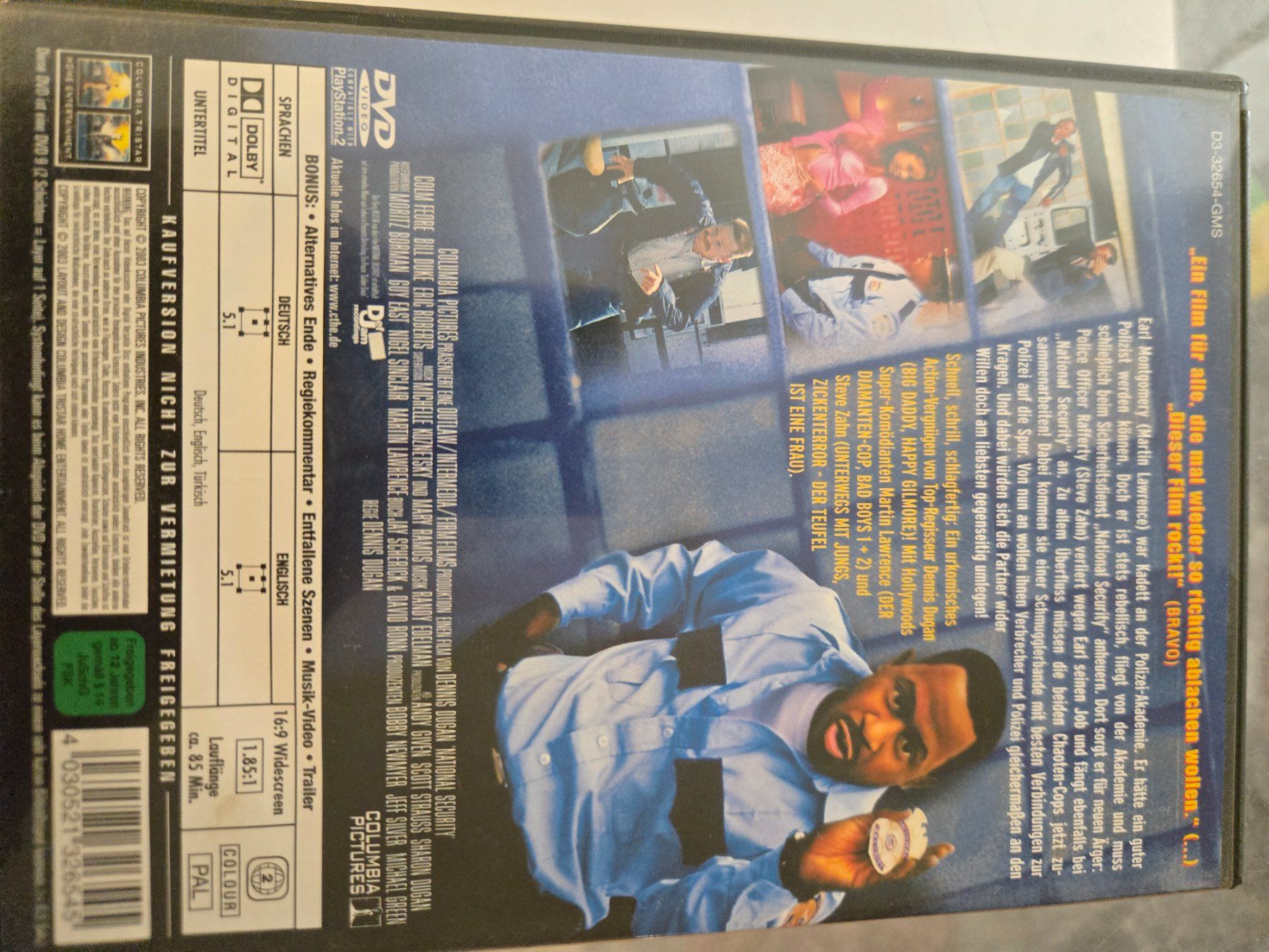 Tutti i DVDs: National Security DVD – Usato da Bussigny venduto da Kfdlt 1