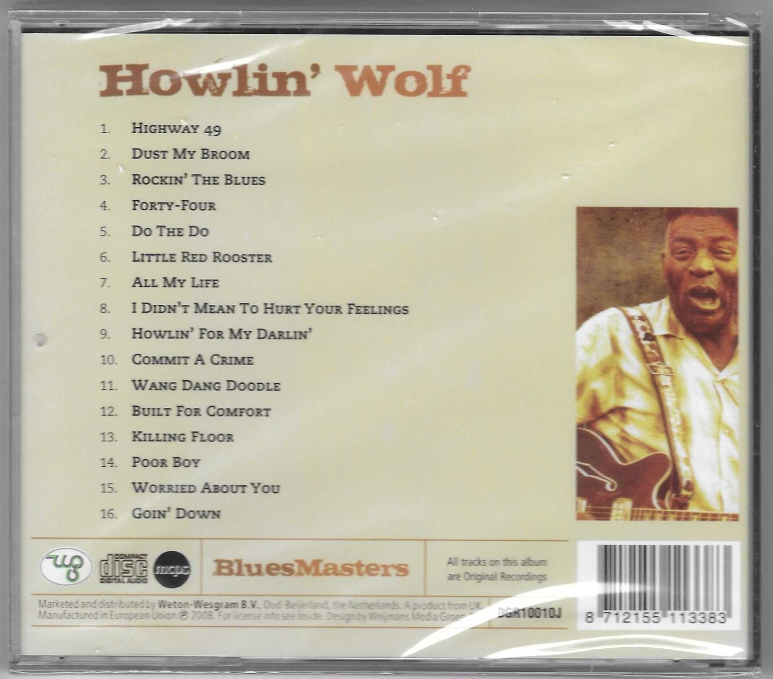 CDs: HOWLIN' WOLF  -  BLUES MASTER – Neu und originalverpackt aus Bex von Giorgiob 1
