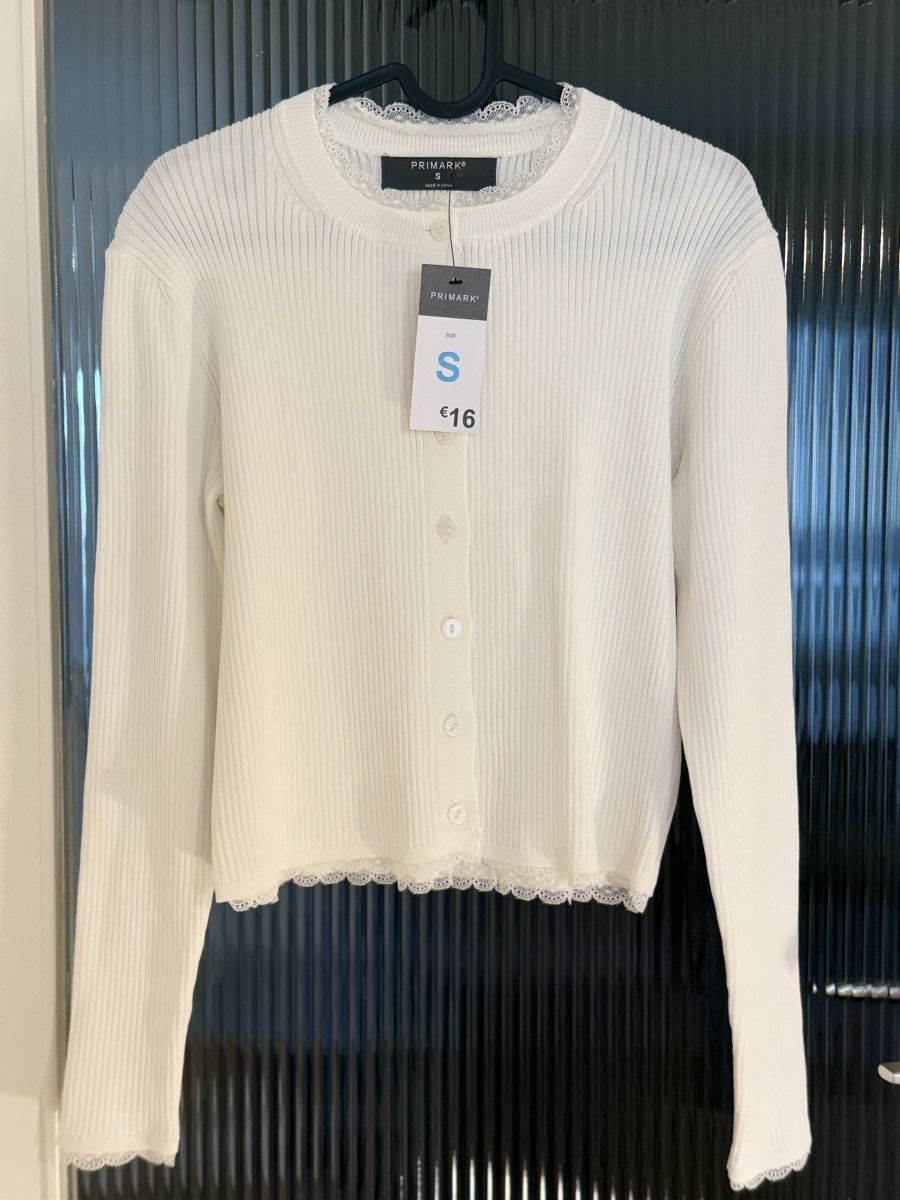 Primark Maglioni & Felpe: Cardigan blanc Primark – Nuovo e nell'imballaggio originale da Monthey venduto da iri_9pt5