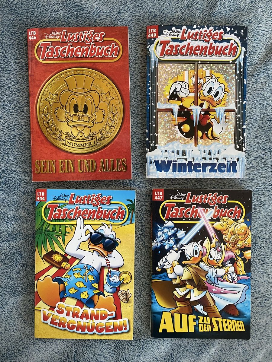 Comics: 4 lustige Taschenbücher – Gebraucht aus Urnäsch von Triwal