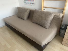 Sofa bed with storage