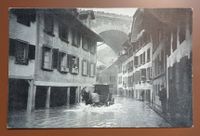 AK Überschwemmungen Matte BERN 1910