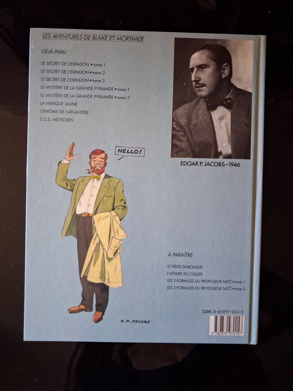Fumetti: Blake et Mortimer SOS Météores Edgar P. Jacobs 1990 – Usato da Cartigny venduto da pgc_fk9s 1