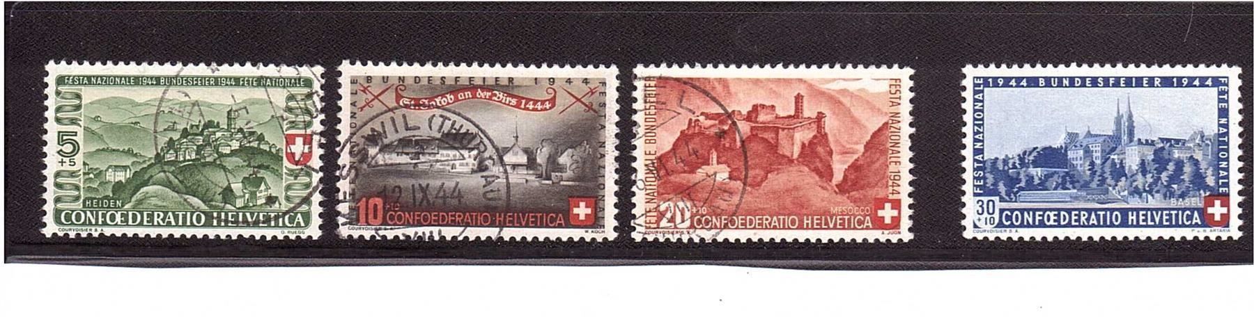 Tous les timbres: 1944 Stadt und Landschaftsbilder – D'occasion à Rheinau par loxis