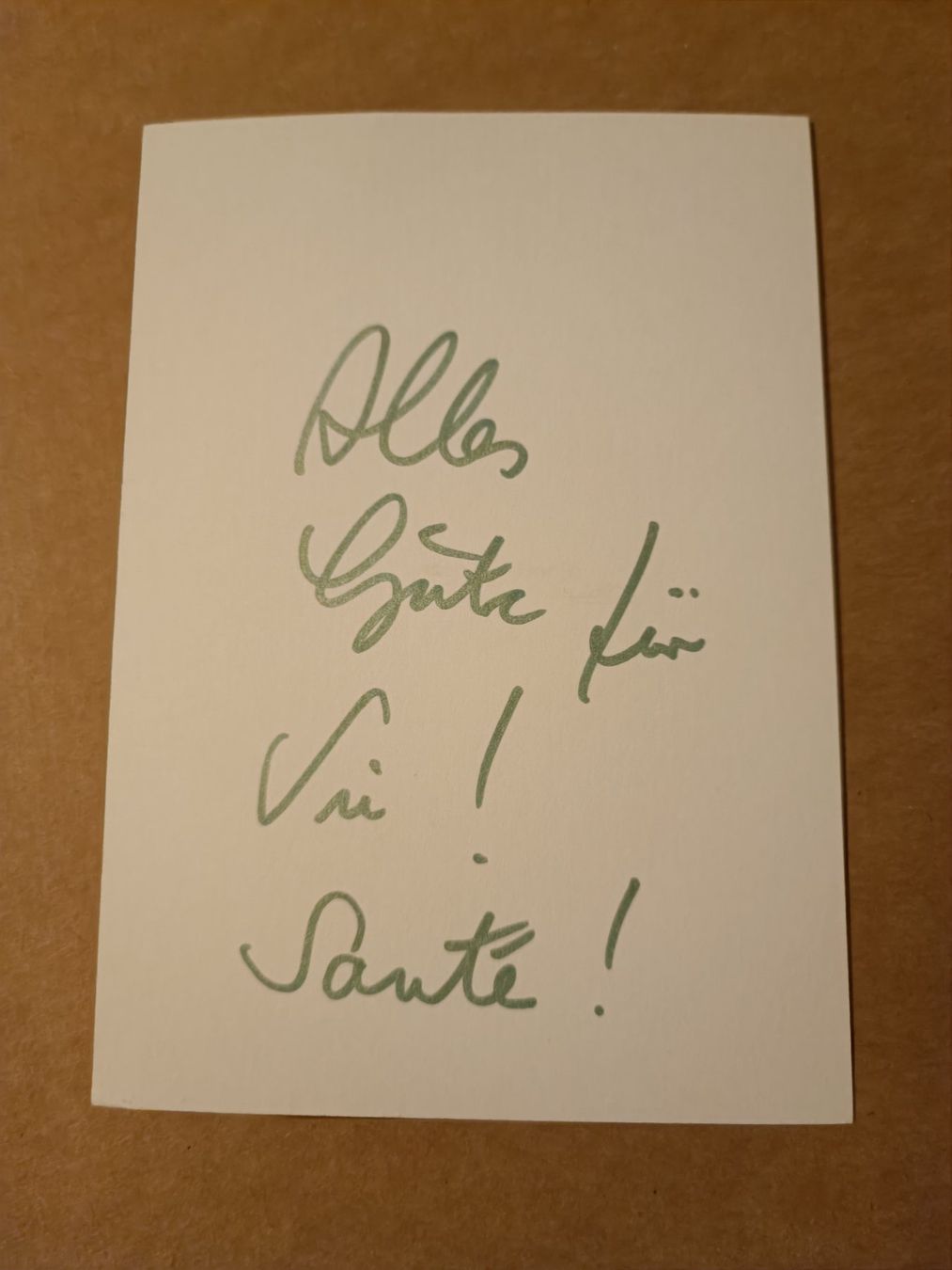 Autografi: Anne Ratte-Polle - handsigniert – Usato da Menziken venduto da Artographs 1