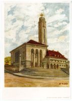 SO 88 OLTEN Evang.-reform. Friedenskirche 1929 GF