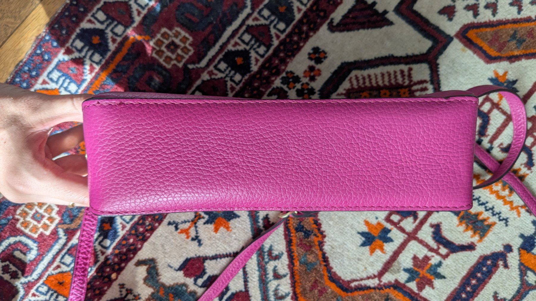 Taschen für Damen: Ledertasche in Pink – Gebraucht aus Heerbrugg von Bkoeppel90 5