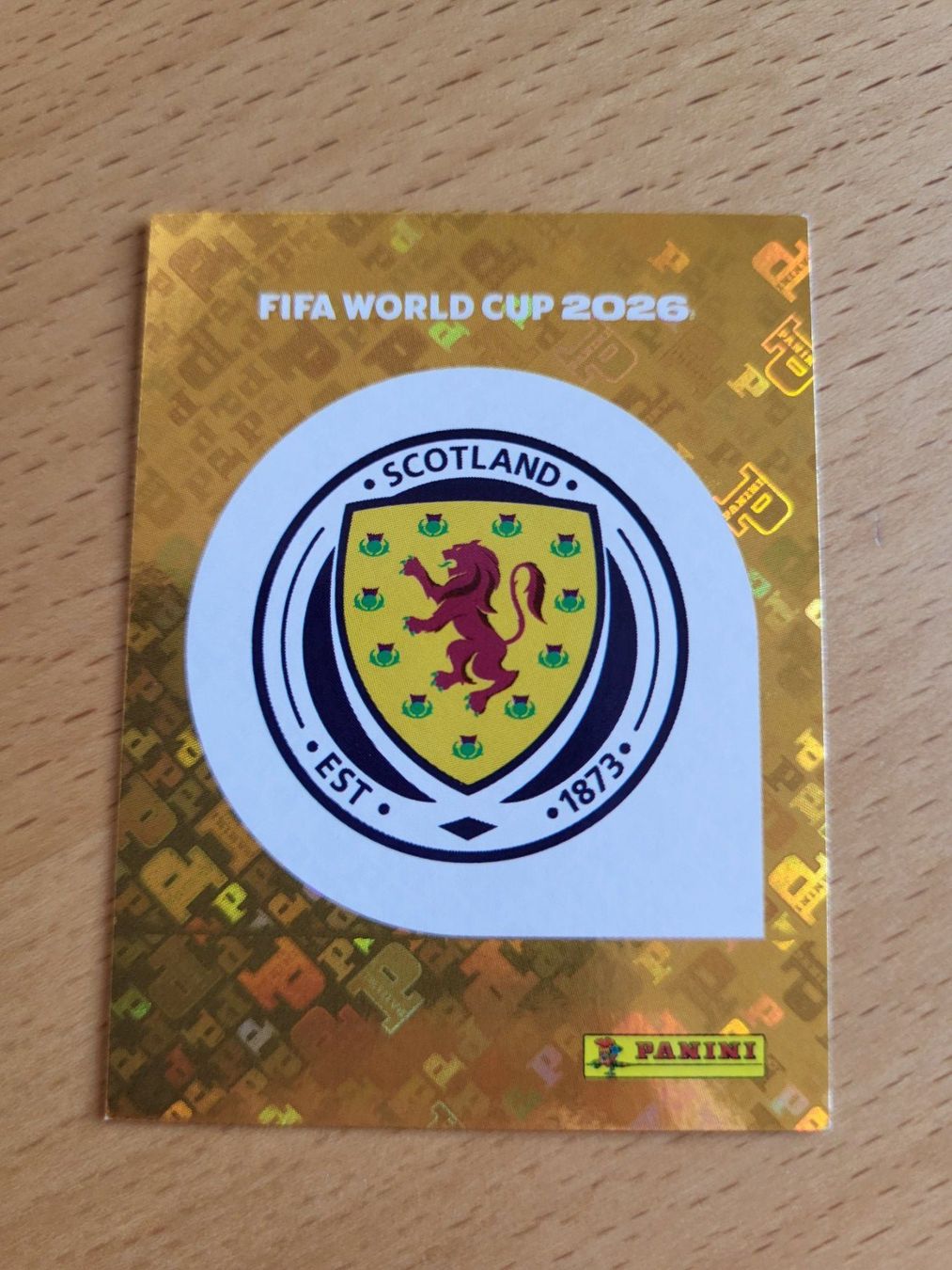 Panini Carte collezionabili: SCO1 – Usato da Künten venduto da dynomite81