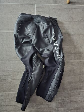 Alpinestars Track V2 Leather Pants Black