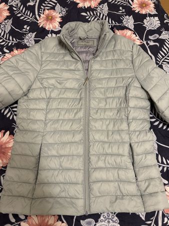 Leichte Daunenjacke Blue Motion grau Groesse S 36/38 guter Z