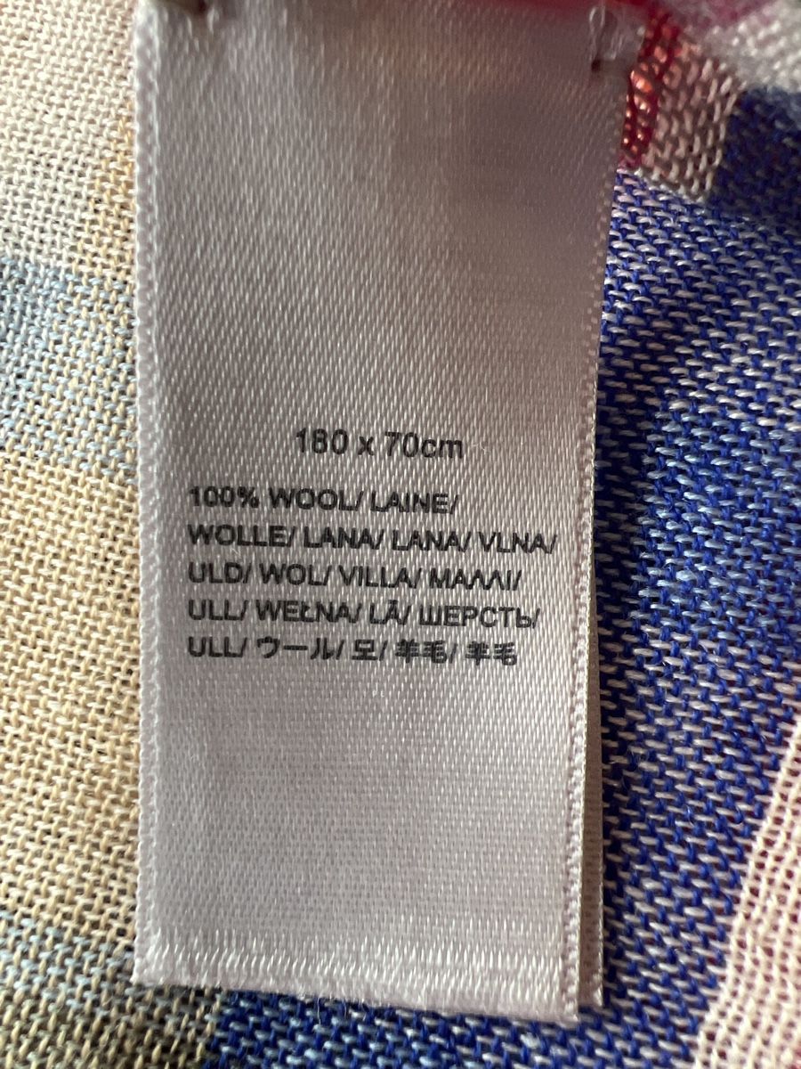 Foulard & Sciarpe: Bunter Wollschal – Nuovo (secondo la descrizione) da Uebeschi venduto da 1Anna1 3
