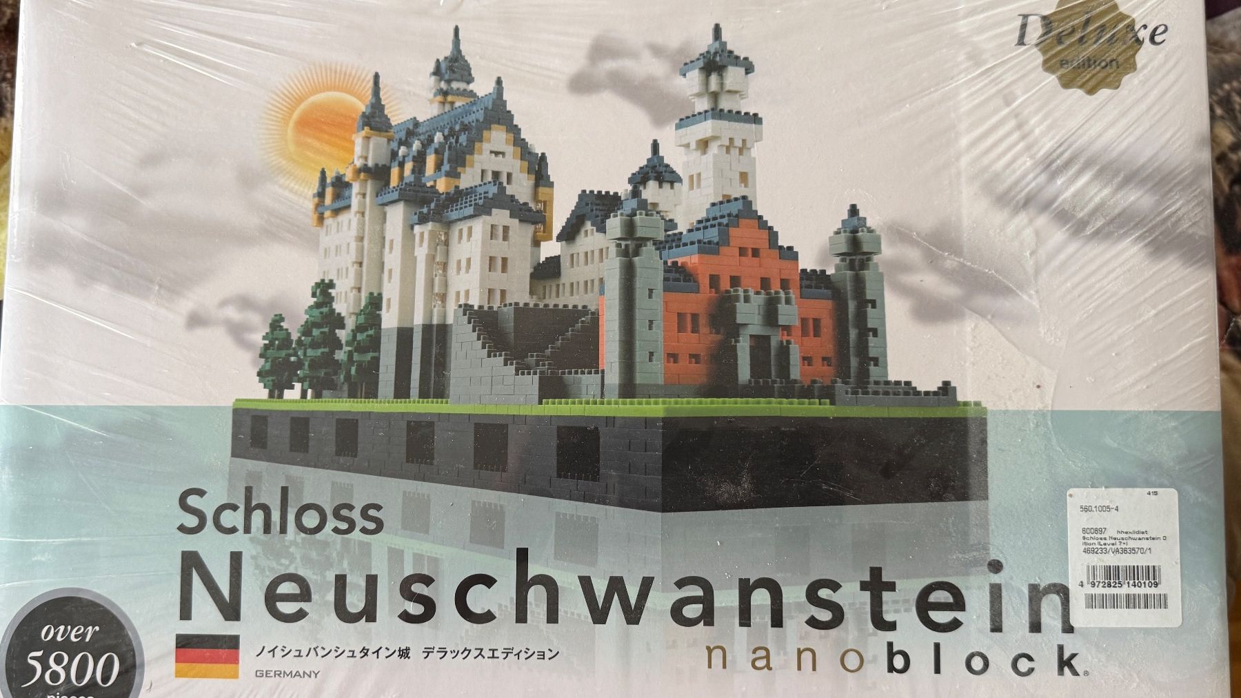 Nanoblock Kit di costruzioni: Schloss Neuschwanstein Nanoblock Delux – Nuovo e nell'imballaggio originale da Rüti ZH venduto da Meke