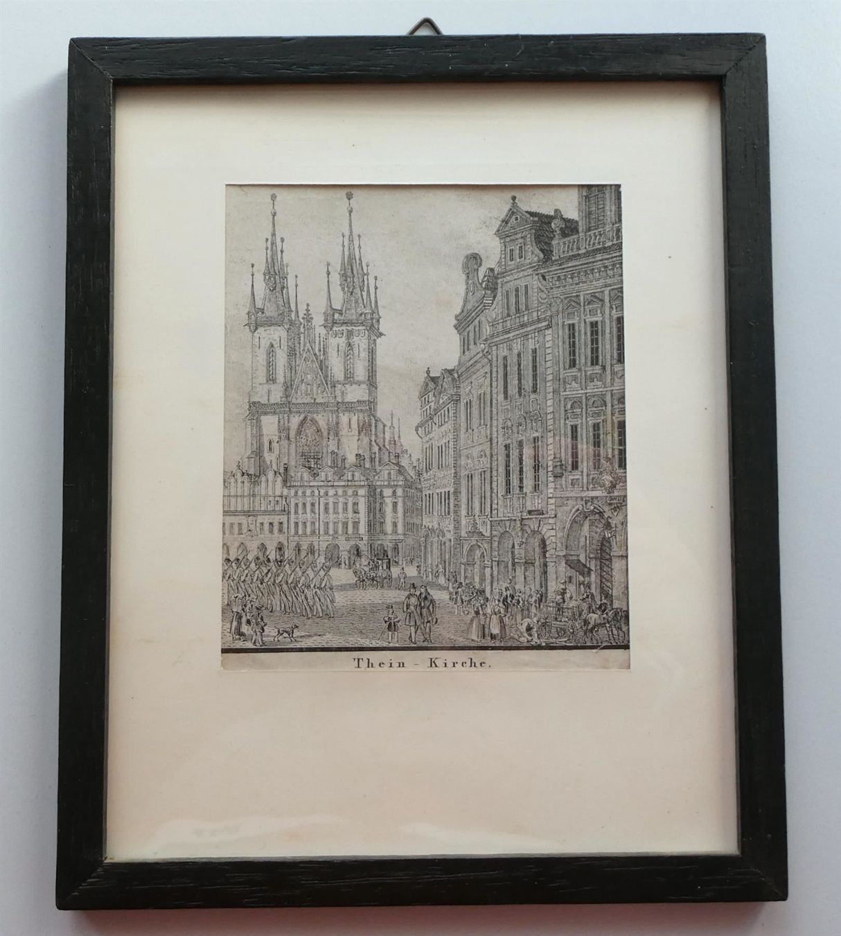 Incisioni: Grafik Thein Kirche Prag Carl Janovsky – Usato da Frauenfeld venduto da Astra13 2