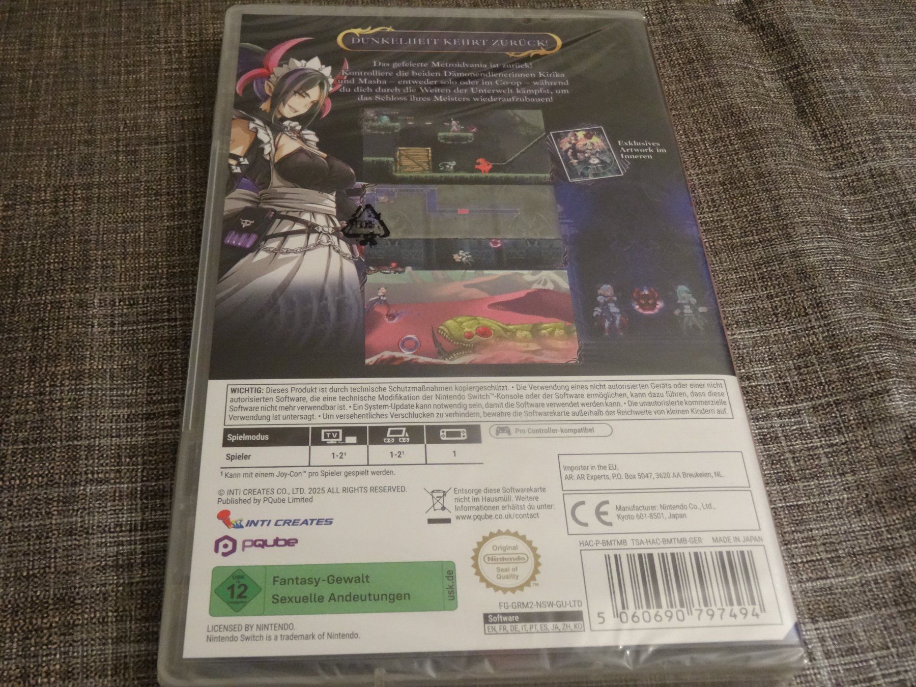 Nintendo Spiele: Gal Guardians: Servants of the Dark - Switch - Neu & OVP – Neu und originalverpackt aus Olten von Disc-Ausverkauf 1