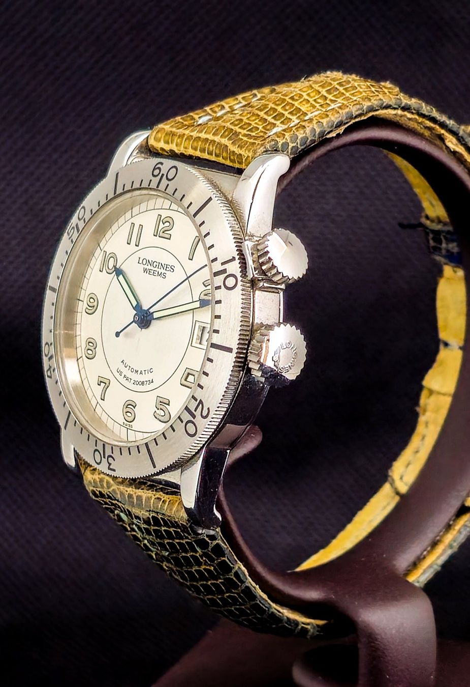 Longines Orologi: Longines Weems Navigation Automatikuhr mit Garantie – Usato da Lugano venduto da R.Riccardo 5