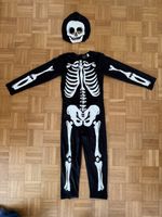 Halloweenkostüm Skelett Gr. 122/128