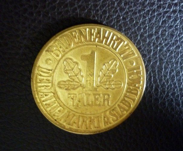 Alle Münzen: 1Taler - BADENFAHRT 1977 – Gebraucht aus Adliswil von di_hans 2