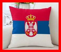 Serbien Kissenbezug Sofa Couch pillow Belgrad Djokovic Sofa