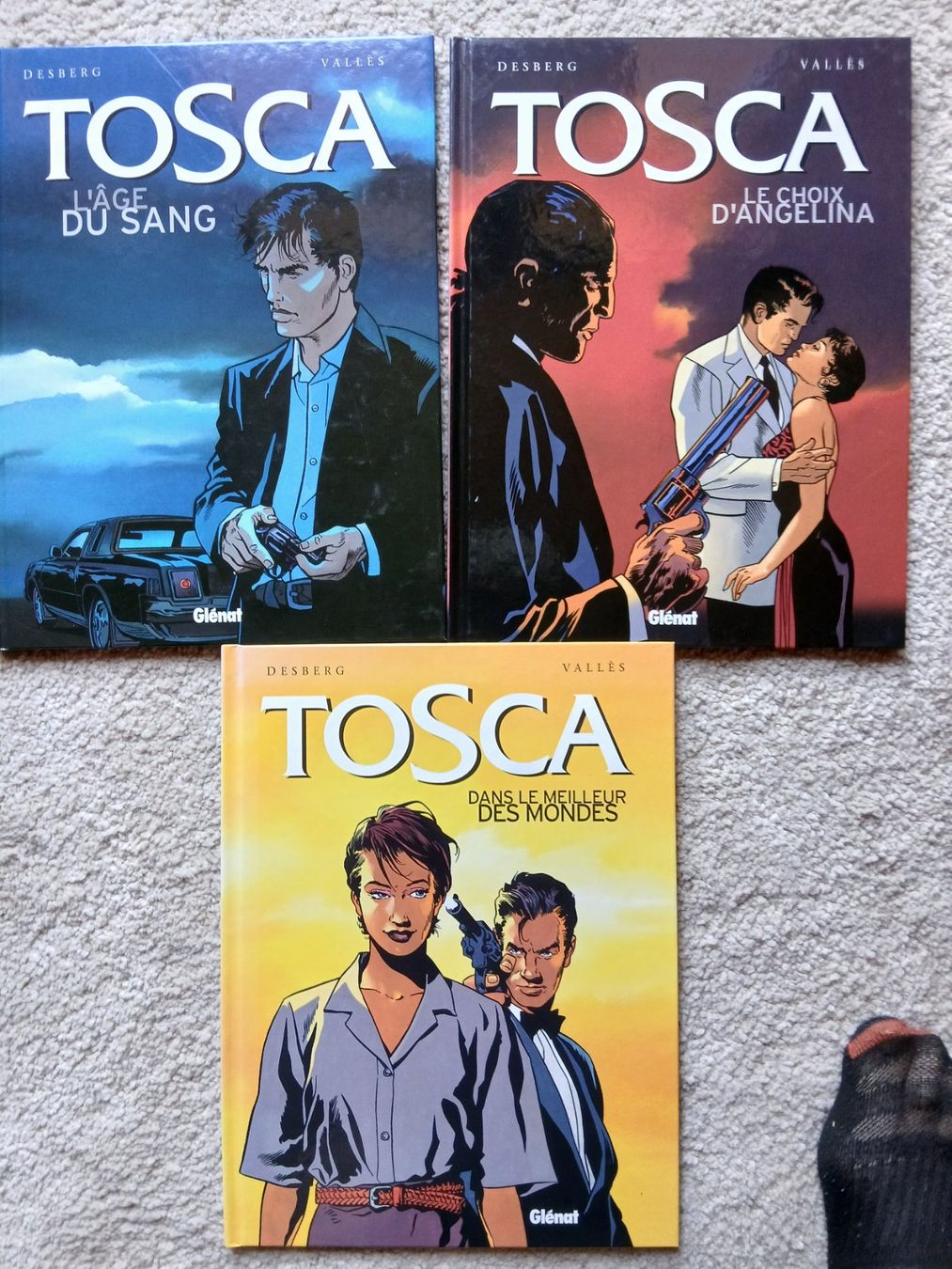BD: TOSCA TTBE EO HISTOIRE COMPLETE  TOME 1 A 3 DESBERG – D'occasion à Puidoux par Efango