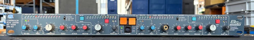 BSS DPR-402 Dual Compressor/De-Esser/Limiter (Gebraucht) in Deitingen ...