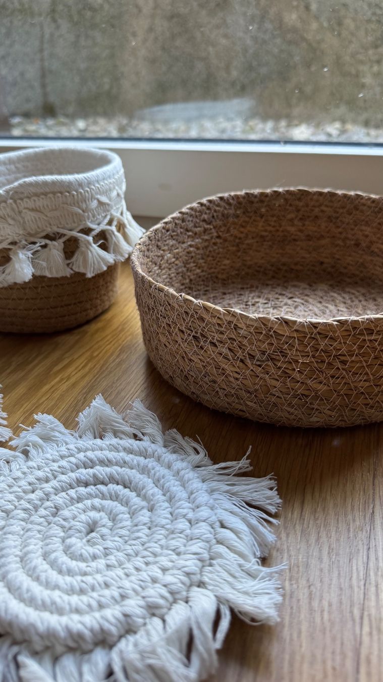 Sonstiges für Haushalt & Wohnen: Boho Körbchen und Untersetzer – Gebraucht aus Thalwil von 775vow 2