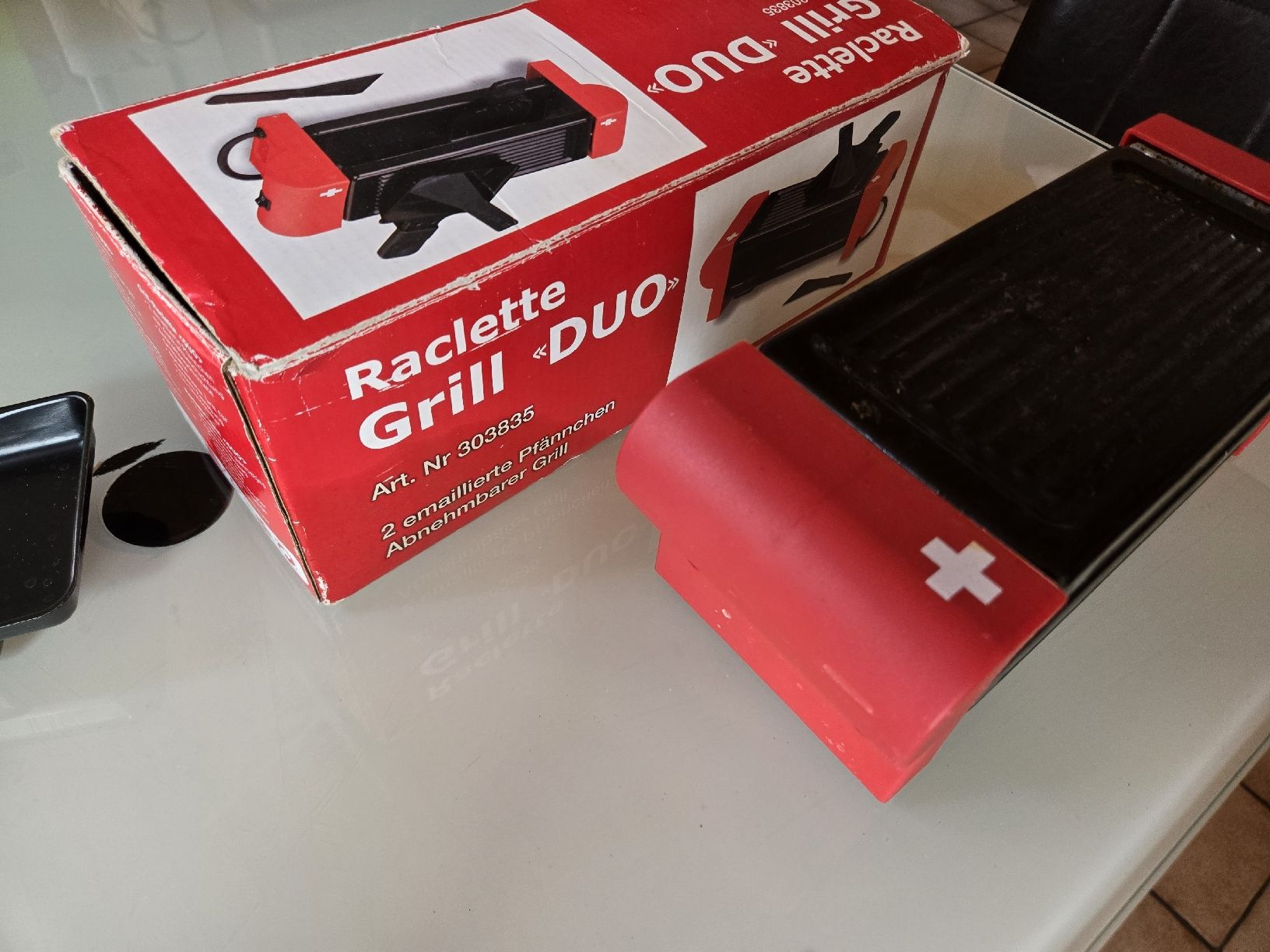Elettrodomestici da cucina: Raclette Grill Duo mit 2 Pfännchen,  – Usato da Grünenmatt venduto da Brauni2 2
