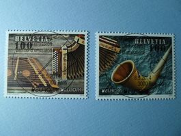 2014 Sondermarken Europa Musikinstrumente 1509-1510 ET Voll