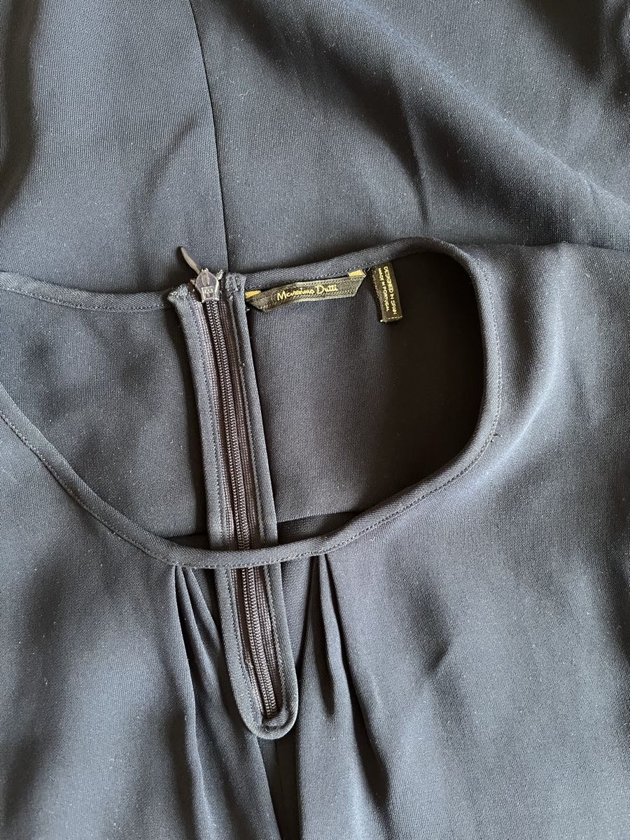 Massimo Dutti Vestiti: Massimo Dutti Navy Blue Dress, Size 36 – Usato da Genève venduto da nba_l98n 4