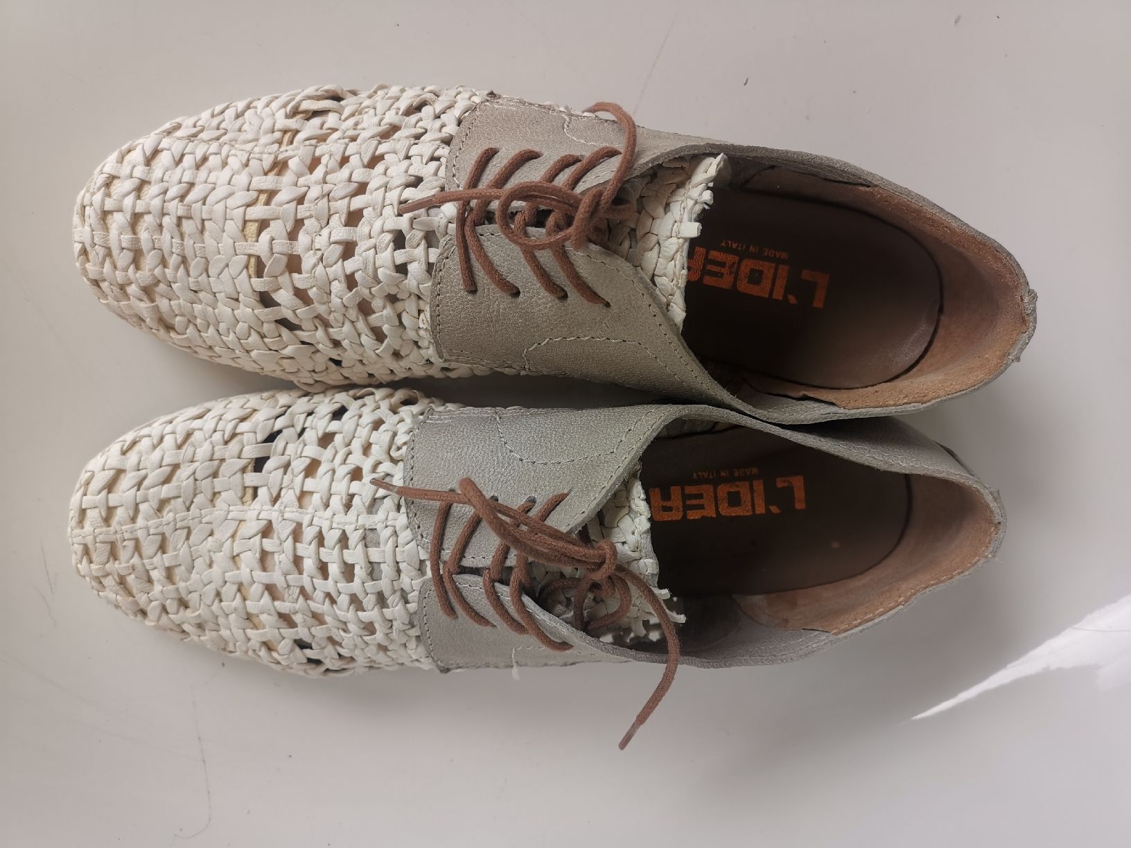 Damenschuhe: Handgemachte Sommerhalbschuhe, L'Idea – Gebraucht aus Uerikon von pink_flamingo