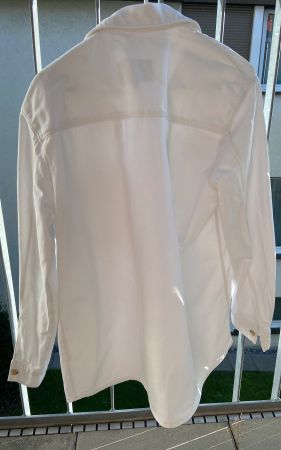 Weisses Jeanshemd Massimo Dutti (Gr. M)