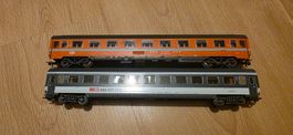 Roco SBB personenwagen 2 stück HO/AC